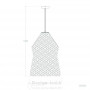 Lampe Suspendue Kathu Manyoya 1xE27 rotin, dla C72549 Design-LED 89,10 € Luminaire suspendu