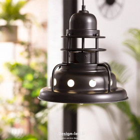 https://design-led.fr/ Lampe Suspendue Kahawa 1xE27 noir 76,50 € 76,50 € C142951