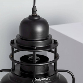 https://design-led.fr/ Lampe Suspendue Kahawa 1xE27 noir 76,50 € 76,50 € C142951