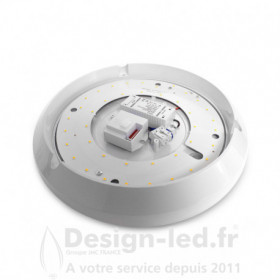 https://design-led.fr/ Plafonnier LED RONDO Détecteur IR Ø300 18W 3000K 61,20 € 61,20 € 7790020