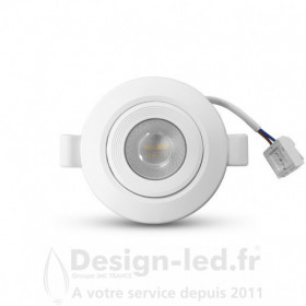 Lampe de bureau LED PREDA 7.3W CTT dimmable port USB noir, kanlux 3