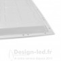 Plafonnier LED Blanc Backlit 595x595 25W 4000K - GARANTIE 5 ANS - PACK x 2, miidex 100356 - FDS 58,20 €