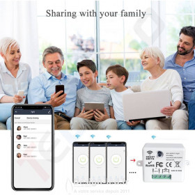 https://design-led.fr/ Smart switch sans fil, wi-fi, RF pour télécommande et application Tuya 23,70 € 23,70 € A2592
