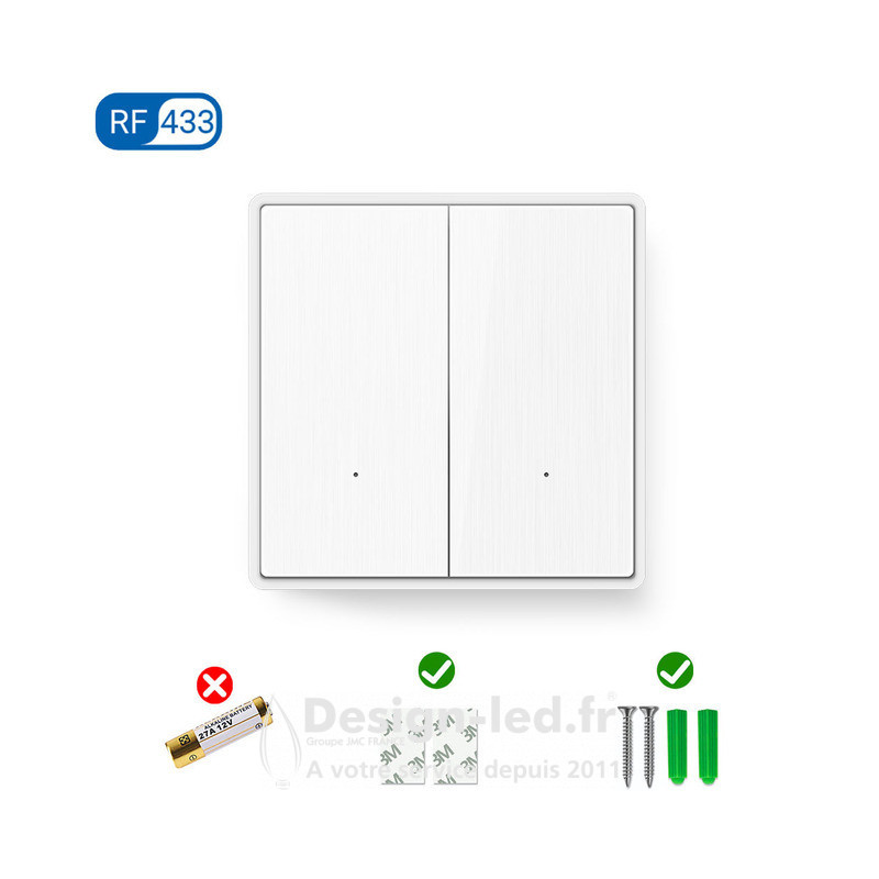 https://design-led.fr/ Interrupteur 2 voies pour smart switch 11,80 € 11,80 € A2595