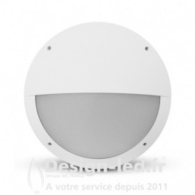 Plafonnier CASA ASYM LED Ø300 mm 18w 4000k Détecteur RF préavis d'extinction