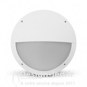 PALPEBRA: Hublot ovale à LED intégrés 5.5W blanc. Pour extérieur