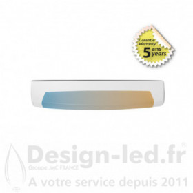 Réglette led salle de bain avec interrupteur 8w 44cm CCT COMPACTO