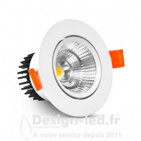 https://design-led.fr/ Spot LED SPARK II Orientable 7W 4000K IRC90 IP 40/20 18,70 € 18,70 € 100400