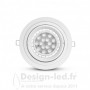 Support plafond Rond ES111 Orientable Blanc Ø170 mm, miidex 100328 27,70 €