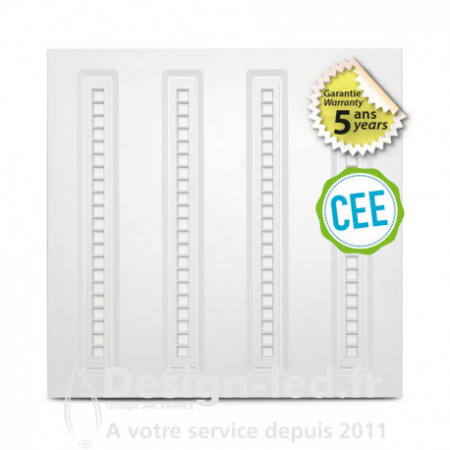 Plafonnier LED Blanc CEE 595x595 30W 4000K DALI/PUSH GARANTIE 5 ANS, miidex 100448 160,00 €