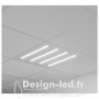 Plafonnier LED Blanc CEE 595x595 30W 4000K DALI/PUSH GARANTIE 5 ANS, miidex 100448 160,00 €