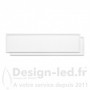 Plafonnier LED Blanc Backlit 1195x295 36W 4000K PACK x 2, miidex 77728 77,50 €