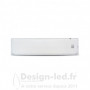 Plafonnier LED Blanc Backlit 1195x295 36W 4000K - DALI/PUSH - GARANTIE 5 ANS - PACK DE 2, miidex24, 100525 Miidex Lighting 19...