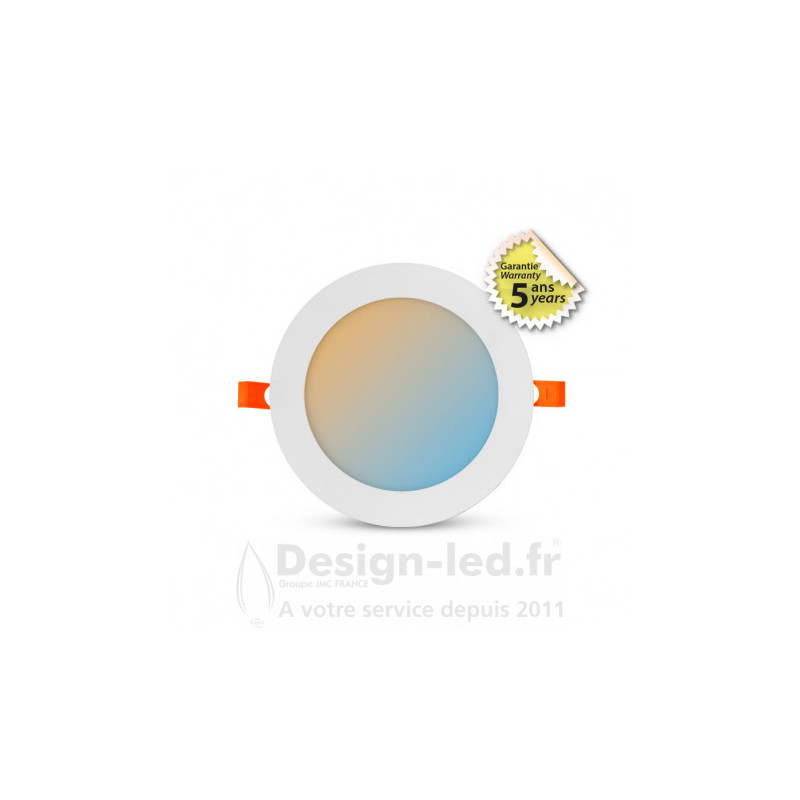 https://design-led.fr/ Downlight LED Blanc Ø300 24W SLIMY CCT Dimmable GARANTIE 5 ANS 51,30 € 51,30 € 77679