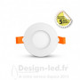 Plafonnier LED Blanc Ø90 3W 3000K GARANTIE 5 ANS, miidex 100077 13,70 €