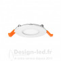 Plafonnier LED Blanc Ø90 3W 3000K GARANTIE 5 ANS, miidex 100077 13,70 €