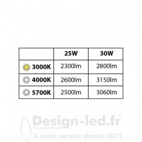https://design-led.fr/ Downlight LED fixe ORION blanc rond 25-30W CCT GARANTIE 5 ANS 95,50 € 95,50 € 765132