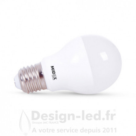 Ampoule LED E27 Bulb 5W 3000K, miidex 7453 Miidex Lighting 2,20 € Ampoule LED E27