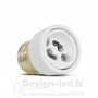 Adaptateur de culot E27 a GU10, miidex 73987 Miidex Lighting 2,50 € Douilles - Adaptateurs