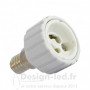 Adaptateur de culot E14 a GU10, miidex 73988 Miidex Lighting 1,00 € Douilles - Adaptateurs