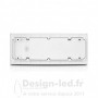 Applique Murale LED 12 Watt 230V 3000K Blanc IP65, miidex 7042 Miidex Lighting 101,90 € Appliques led d'extérieurs