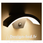 Applique Murale LED 7.5W 360 lm Détecteur 4000K Gris IP54, miidex 677832 Miidex Lighting 107,00 € Appliques led d'extérieurs