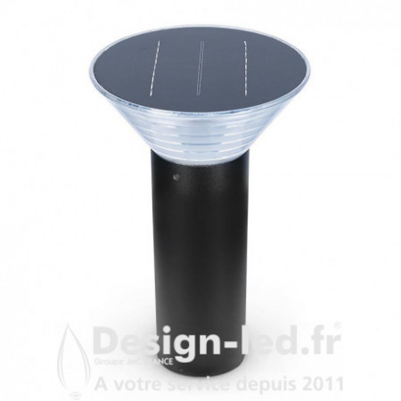 Potelet Solaire Conique LED 4W 4000K Noir 380mm, miidex 70905 268,50 €