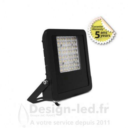 Projecteur LED Asymétrique Noir 50W 4000K GARANTIE 5 ANS IP65, miidex 100453 69,30 €