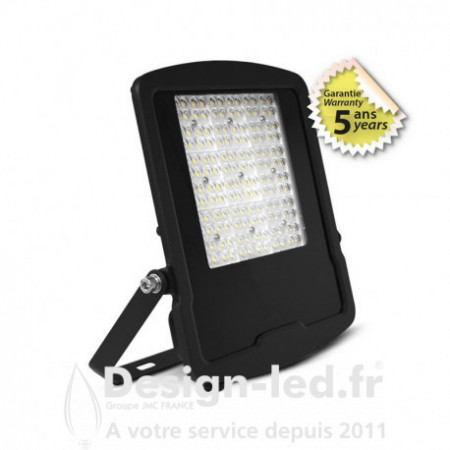 Projecteur LED Asymétrique Noir 100W 4000K GARANTIE 5 ANS IP65, miidex 100455 Miidex Lighting 142,50 € Projecteur Led extérieur