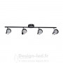 Luminaire mural et plafonnier ENALI Noir 4xGU10, kanlux 28769 52,10 €