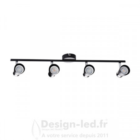 Luminaire mural et plafonnier ENALI Noir 4xGU10, kanlux 28769 52,10 €