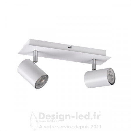 Luminaire mural et plafonnier EVALO 2xGU10 Blanc, kanlux 35692 22,40 €