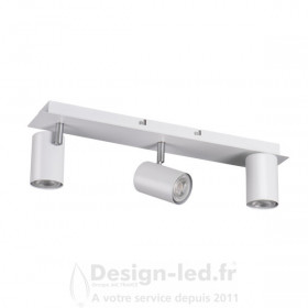 Luminaire mural et plafonnier MILENO argent / cuivre 3xGU10, kanlux