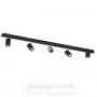 Luminaire mural et plafonnier EVALO 5xGU10 Noir, kanlux 35689 68,20 €