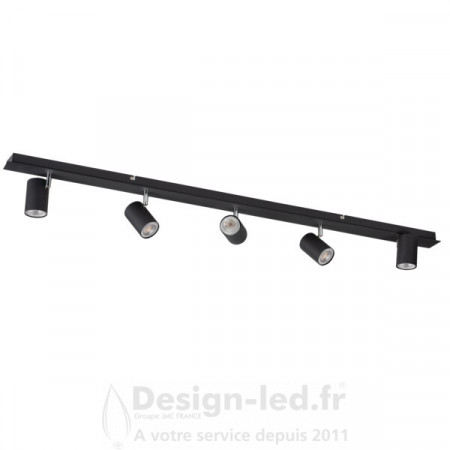 Luminaire mural et plafonnier EVALO 5xGU10 Noir, kanlux 35689 68,20 €