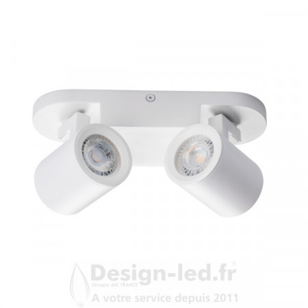 Luminaire mural et plafonnier LAURIN 2xGU10 Blanc, kanlux 29122 37,20 €