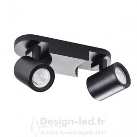 https://design-led.fr/ Luminaire mural ou plafonnier LAURIN 2xGU10 Noir 37,20 € 37,20 €