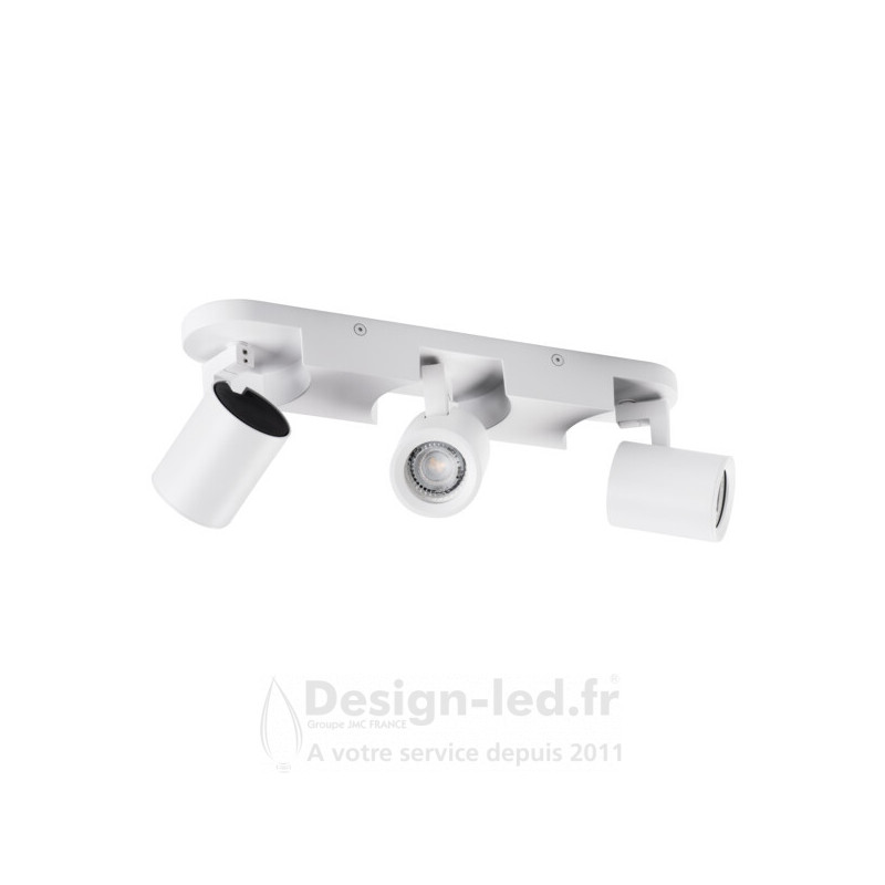 https://design-led.fr/ Luminaire mural ou plafonnier LAURIN 3xGU10 Blanc 53,90 € 53,90 € 29124
