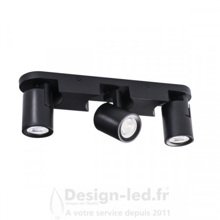 Luminaire mural et plafonnier LAURIN 3xGU10 Noir, kanlux 29125 59,30 €