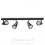 Luminaire mural et plafonnier SEMPRA 4xGU10 Noir, kanlux 33097 55,00 €