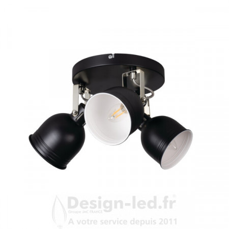 Luminaire mural et plafonnier DERATO 3xE14 Noir, kanlux 35644 74,70 €