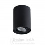 Plafonnier pour éclairage d’accentuation BORD-XS noir 1xGU10, kanlux 25478 Kanlux 14,50 € Support plafond GU10 - GU5.3 - G4