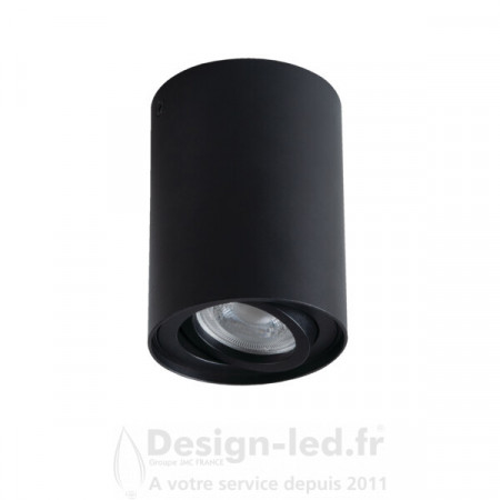 Plafonnier pour éclairage d’accentuation BORD-XS noir 1xGU10, kanlux 25478 Kanlux 14,50 € Support plafond GU10 - GU5.3 - G4