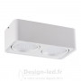 Plafonnier pour éclairage d’accentuation TUBEO-ES Blanc 2xES111, kanlux 33273 promo Kanlux 85,80 € -70% Support plafond GU10 ...