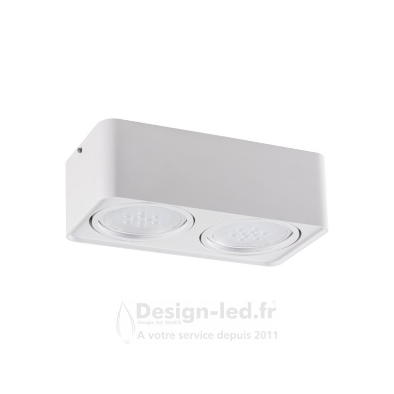 https://design-led.fr/ Plafonnier pour éclairage d'accentuation TUBEO-ES Blanc 2xES111 85,80 € 60,06 € -30%