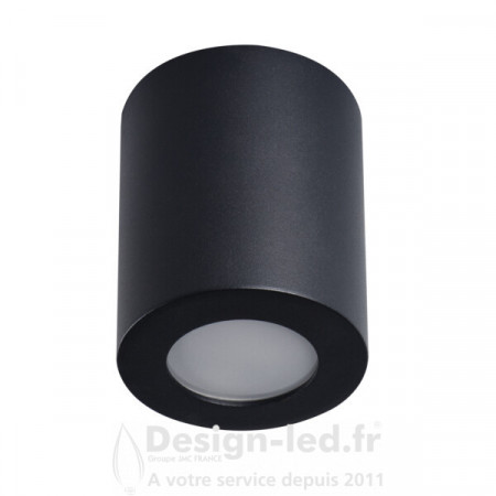 Plafonnier pour éclairage d’accentuation SANI-B noir 1xGU10 IP44, kanlux 29240 26,40 €