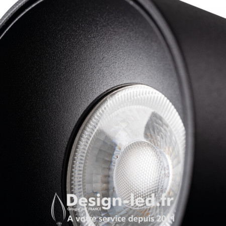 Spot plafond GU10 RITI Design Noir-Doré