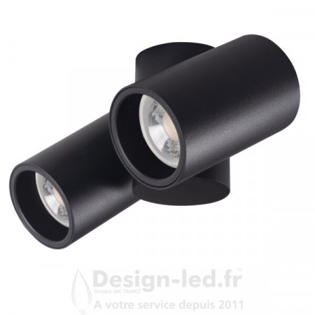 Plafonnier pour éclairage d’accentuation BLURRO 2xGU10 Noir, kanlux 32952 44,00 €