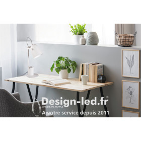 https://design-led.fr/ Lampe de bureau RAIBO Blanc 1xE27 52,20 € 52,20 € 36281