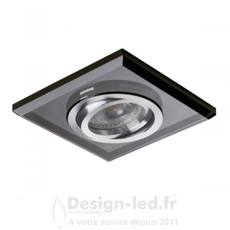 Support plafond MORTA-DT orientable verre noir 90 x 90, kanlux 26719 Kanlux 7,40 € Support plafond GU10 - GU5.3 - G4